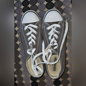 Women's Khaki Green ALL*STAR CONVERSE Tennis Shoes 9